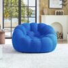 Curved Accent Chair