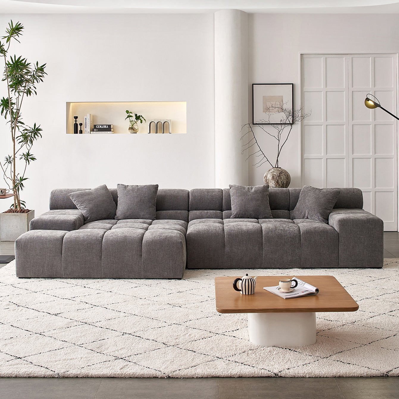Amora U Shape Sectional Sofa